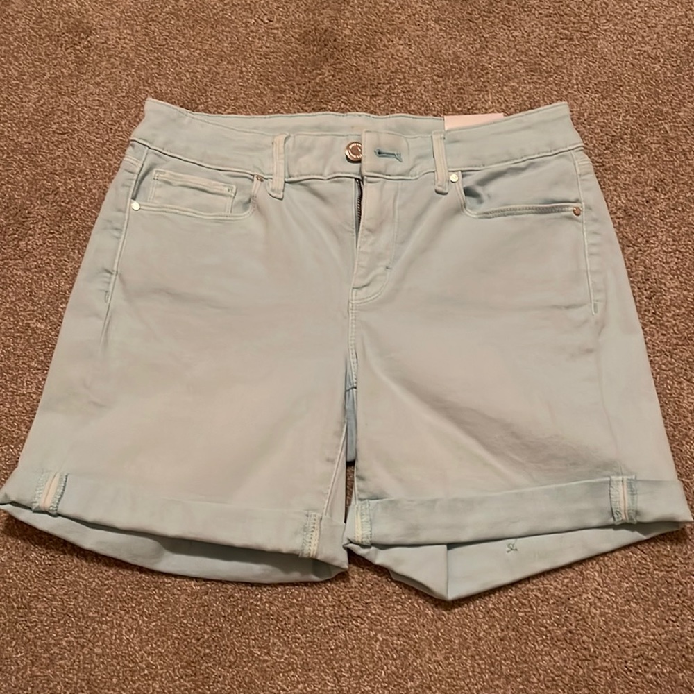 Blue shorts